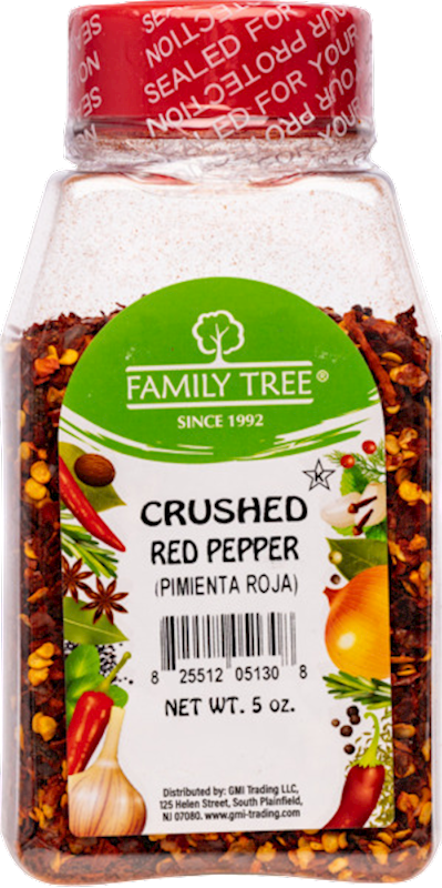 PEPPER RED CRUSHED 12/5OZ FAMILY TREE