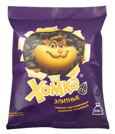 SUNFLOWER SEEDS FRIED UNSALTED ELIT 28/230GR HOMKA UKRAINE