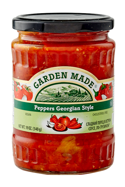 PEPPERS GEORGIAN STYLE 12/19OZ GARDEN MADE BULGARIA N33134