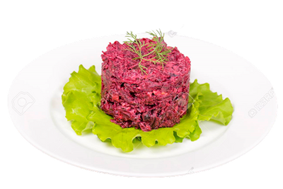 D- SALAD BEETS W/PRUNES GARDEN MADE 1/5LB PRE-ORDER ONLY