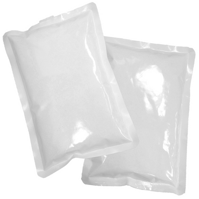 GEL PACK PLAIN WHITE 36/16OZ (6 1/2X5 1/2X2) GICP 16OZ