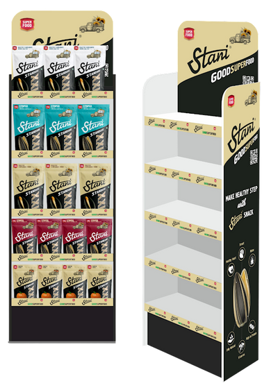 DISPLAY STAND FOR STANI PRODUCTS 1PC 190CM*63CM*38CM