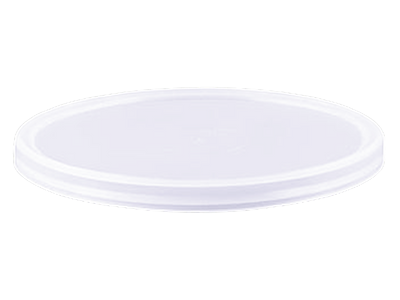 LIDS ROUND UNIVERSAL FOR ALL SIZES PLASTIC CLEAR 1/500PCS HOME FRESH N22447