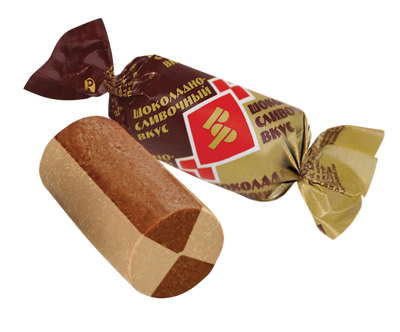 CANDIES LOOSE BATONCHIK CHOCO CREAM 1/11LB ROT FRONT