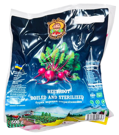 BEETS STERILIZED BOILED 12/500GR VESELIY FERMER UKRAINE