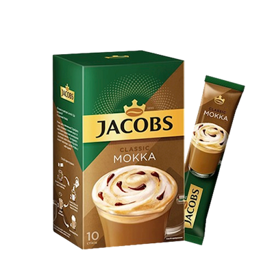 COFFEE STICKS INSTANT JACOBS 3IN1 MOKKA 10/(10X21.9GR) N098