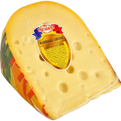 CHEESE MADRIGAL CHUNK  1/1 LB PRESIDENT N43003