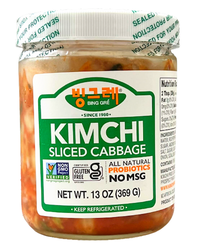 KIM CHEE PICKLED KOREAN STYLE 12/369GR BING GRE USA