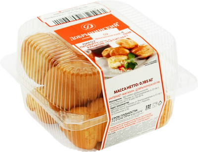 CAKES PROFITEROLE W/CUSTARD PATISSIER 24/185GR DOBRYNINSKIY N6869