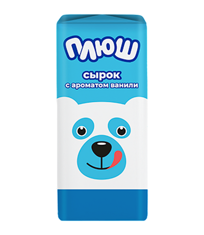 CHEESE BAR GLAZED PLUSH VANILLA 26% 28/45GR BEREZKA N2836