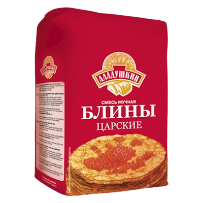 FLOUR BAKING MIX BLINI TSARSKIE 10/800GR ALADUSHKIN