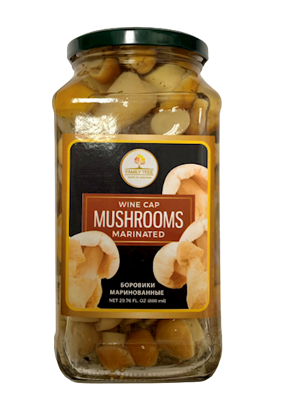 MUSHROOMS STROPHARIA WINE CAP MARINATED 12/880GR FAMILY TREE*