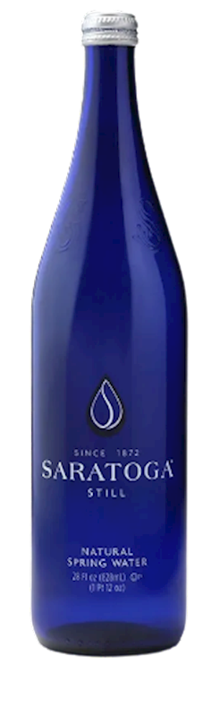WATER SARATOGA STILL  NATURAL SPRING 12/828ML N95025