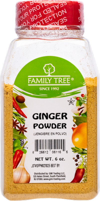 GINGER POWDER 12/6OZ FAMILY TREE