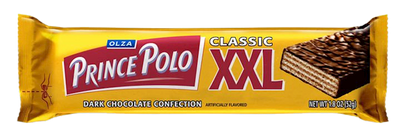 WAFFLES IN DARK CHOCOLATE PRINCE POLO CLASSIC XXL 28/50GR N650(8)