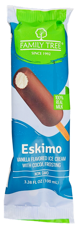 ICE CREAM BAR ESKIMO 18/100ML FAMILY TREE N2212NC