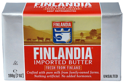 BUTTER FINLANDIA UNSALTED 20/227GR N1002/50135
