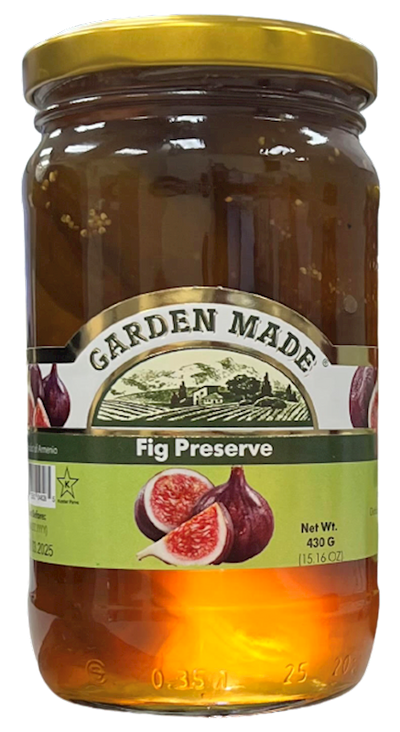 PRESERVES FIG 12/430GR GARDEN MADE N28