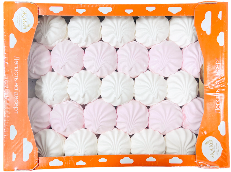 MARSHMALLOW WHITE-PINK LOOSE 1/8.8LB ZHAKO N8854