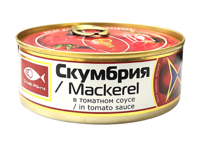 MACKEREL IN TOMATO SAUCE E/O STELLA MARIS 24/240GR GAMMA-A KOSHER