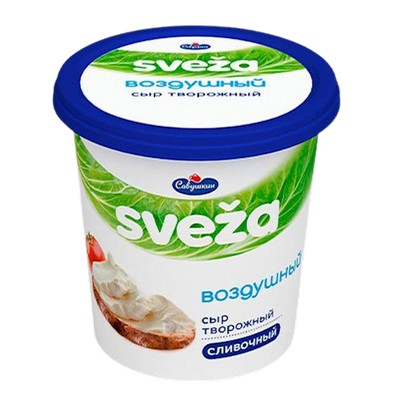 CREAM CHEESE VOZDUSHNIY SLIVOCHNIY 6/150GR SVEZA NSZ2177