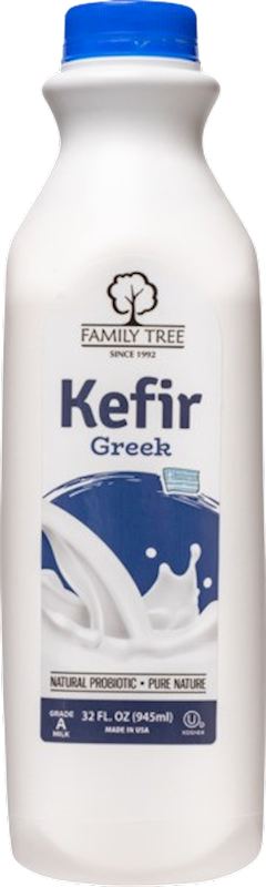 KEFIR GREEK STYLE 12/945ML KOSHER FAMILY TREE