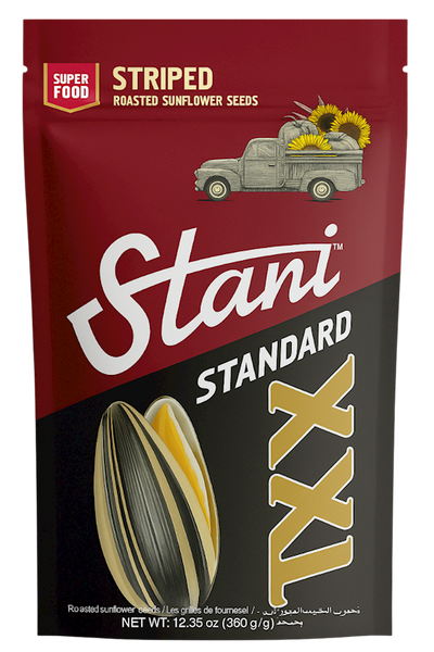 SUNFLOWER SEEDS ROASTED STRIPED XXL 10/350GR STANI
