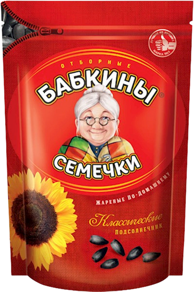 SUNFLOWER SEEDS 852 ROASTED 12/300GR BABKINI