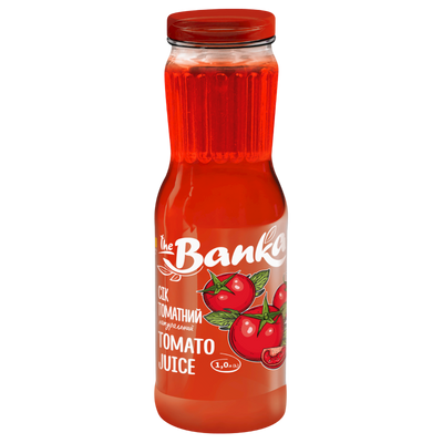 JUICE TOMATO W/SALT 8/1L THE BANKA