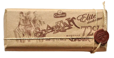 CHOCOLATE BAR BITTER ELITE 72% 2/1000GR CRAFT SPARTAK N4411