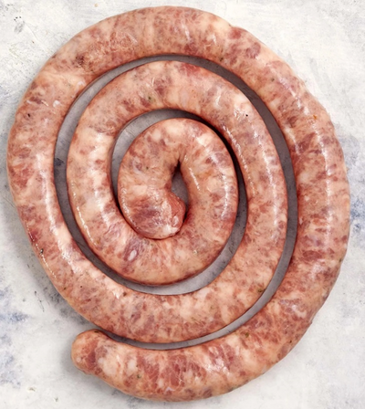 KIELBASA POLISH FRESH KUPATI / KIELBASA BIALA SUROWA 1/1.5LB VP ANDY'S N1040