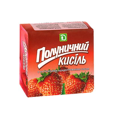 KISSEL W/STRAWBERRY AND APPLE JUICE 28/180GR ZOLOTE ZERNO N441 / 538