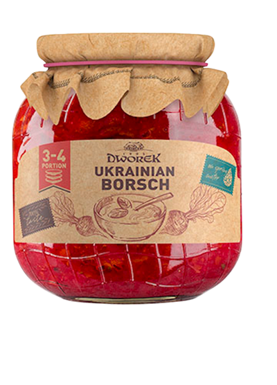 SOUP BORSCH UKRAINIAN 8/720ML DWOREK POLAND