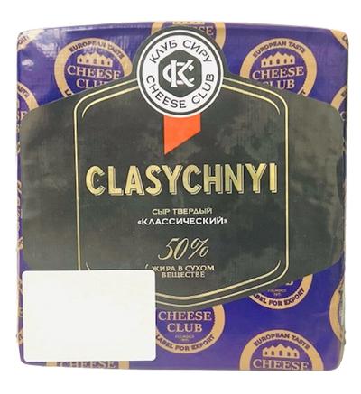 CHEESE CLASSIC LOAF 1/5.5 LB CHEESE CLUB UKRAINE N42244