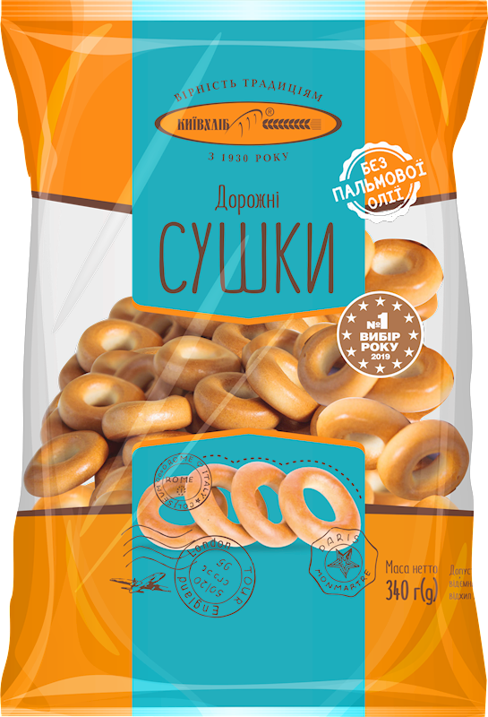 SUSHKA DOROZHNAYA 10/340GR KYIV HLIB N0999