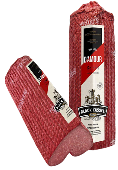 SALAMI D'AMOUR 1/2.2LB PILLERS BLACK KASSEL N707/90517
