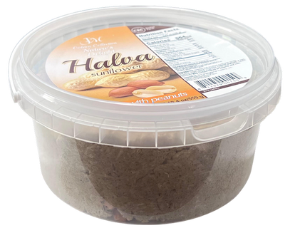 HALVA SUNFLOWER W/PEANUTS 8/550GR GOLDEN COLLECTION UKRAINE