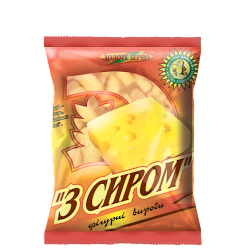 CORN SNACK W/CHEESE 60/50GR ZOLOTE ZERNO N105