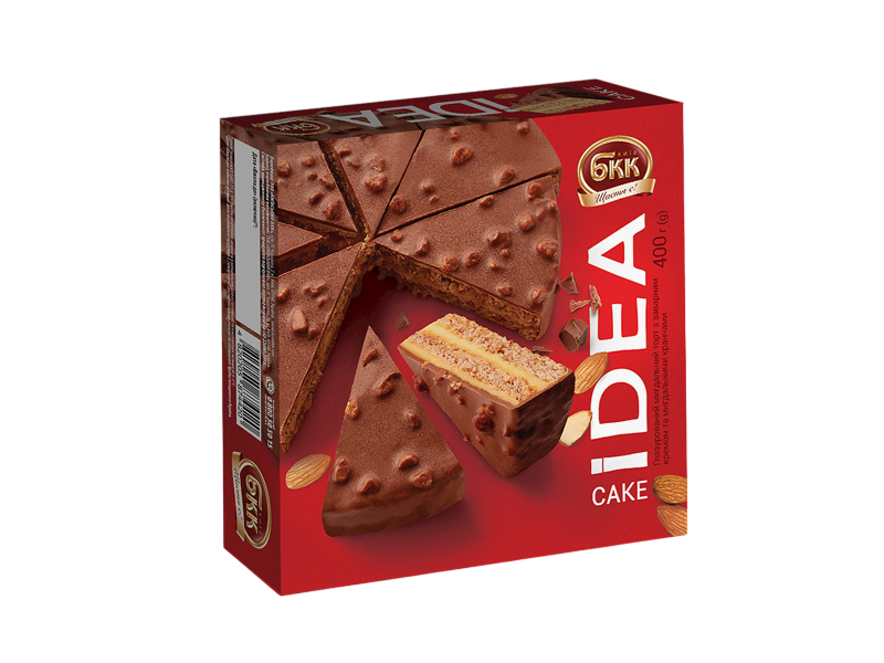 CAKE IDEA W/ALMONDS 6/400GR BKK UKRAINE N4819
