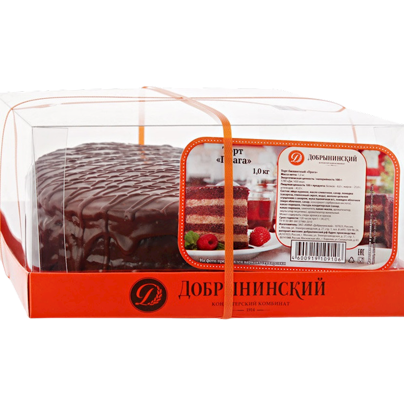 CAKE PRAGUE 12/500GR DOBRYNINSKIY N3356