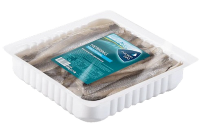 HERRING FILLETS TRADITIONAL ATLANTIC LIGHTLY SALTED IN OIL 3/1000GR RUSSKOE MORE N3297