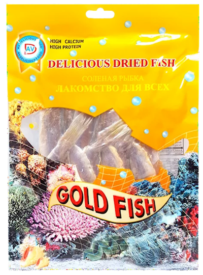 DRY FISH BIGEYE (GOLD) VACUUM PACKED 10/90GR AV DELICIOUS N AV107(6)
