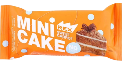 CAKE CARROT PROTEIN 8/40GR PROTEIN REX