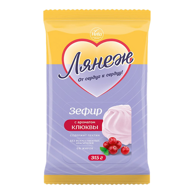 MARSHMALLOW CRANBERRY LA NEIGE 12/315GR NEVA N59