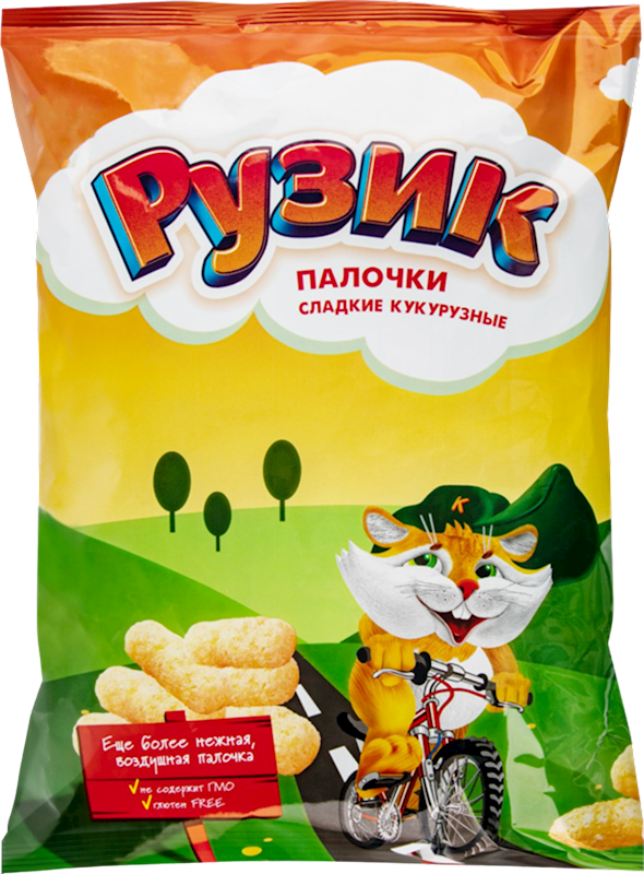 CORN STICKS RUZIK CLASSIC 20/90GR  RUSSIA