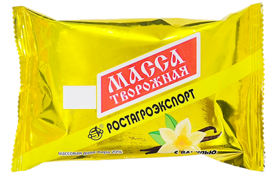 CHEESE MASSA SIROK W/VANILLA FLAVOR 20% 6/180GR ROSTAGROKOMPLEX N86100028