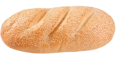 BREAD 64845 LVIVSKY BATON W/SESAME SEEDS 16/400GR HLIBPROM-AGROLA 208450