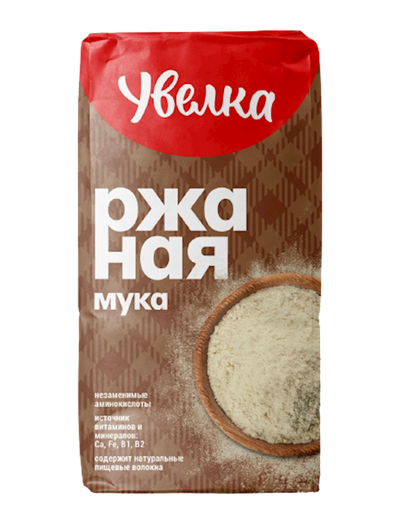 FLOUR RYE 6/1.9KG UVELKA  N3257/732