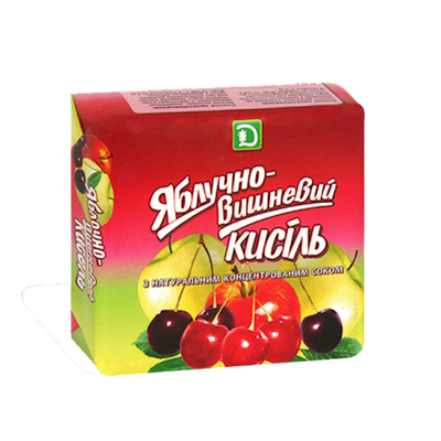 KISSEL W/APPLE&CHERRY AND APPLE JUICE 28/180GR ZOLOTE ZERNO N443 / 540