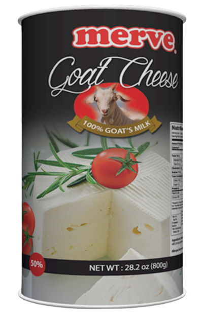 FETA GOAT CHEESE IN BRINE 50% 6/800GR MERVE NETHERLAND N6288